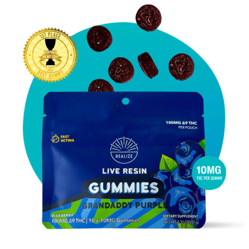 Realize Live Resin Delta 9 THC Gummies - Image 2